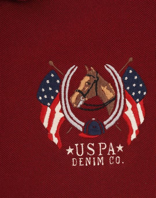 U.S. Polo Assn. Men Solid Casual Wear T-Shirt